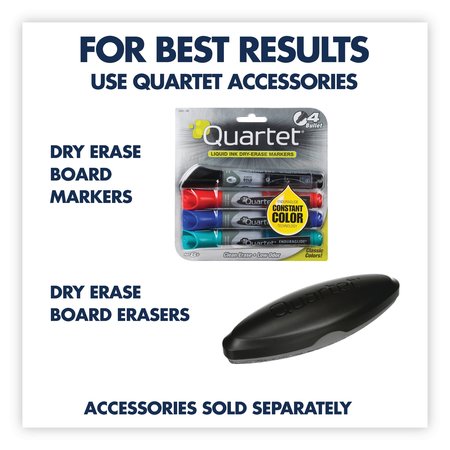 Quartet Classic Series Nano-Clean Dry Erase Board, 72 x 48, Silver Frame SM537